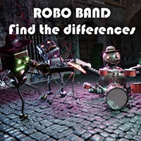 Robot Band: Find the Differences